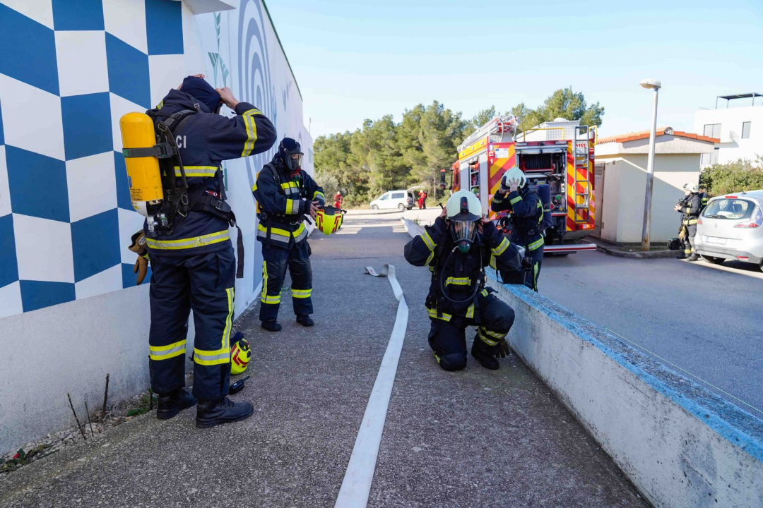 Evakuirana OŠ Brodarica: Bez brige, to je bila samo vježba 