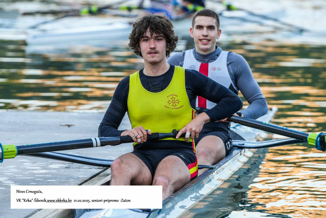 Hrvatska veslačka elita na pripremama u Zatonu