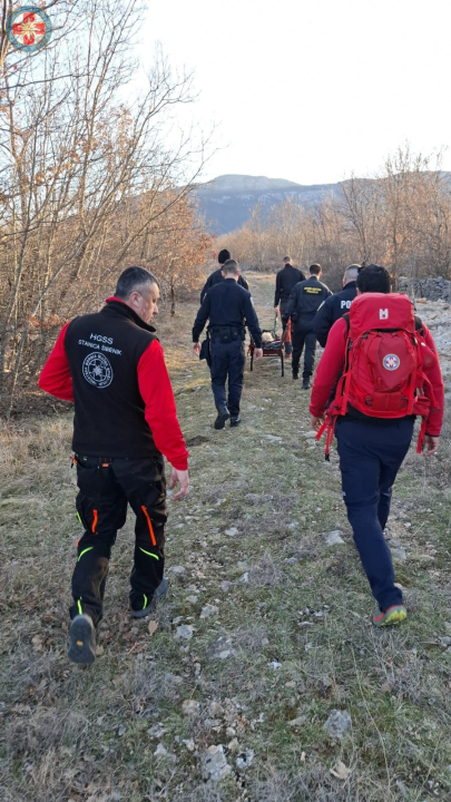 Šibenski HGSS-ovci spasili ozlijeđenu ženu kod Kijeva