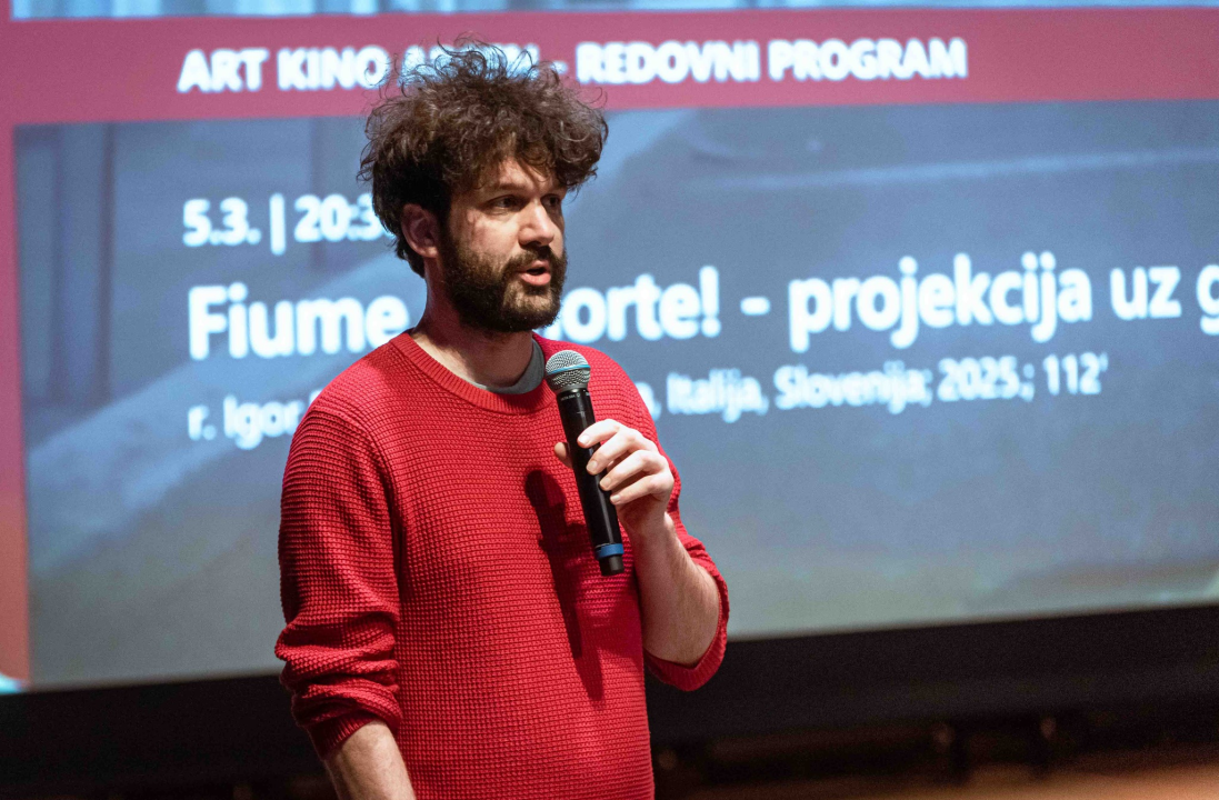 FOTO: U Arsenu nakon filma o D'Annunziju: 'Riječani danas ne uče tko im je od grada napravio prvu fašističku državu'