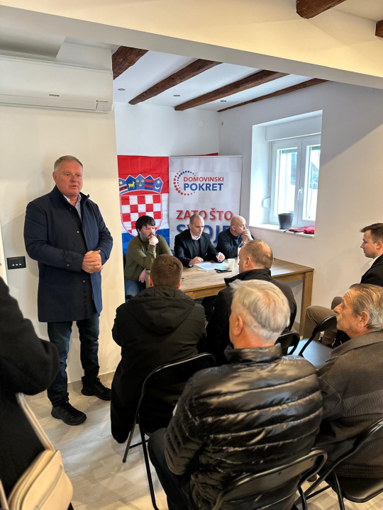 Osnovan vodički ogranak Domovinskog pokreta Šibensko-kninske županije