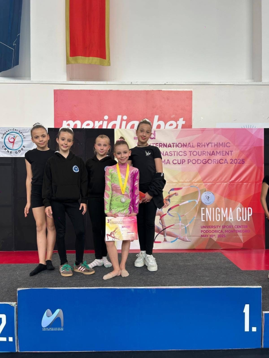 Šibenske gimnastičarke sjajne na Enigma Kup natjecanju u Podgorici