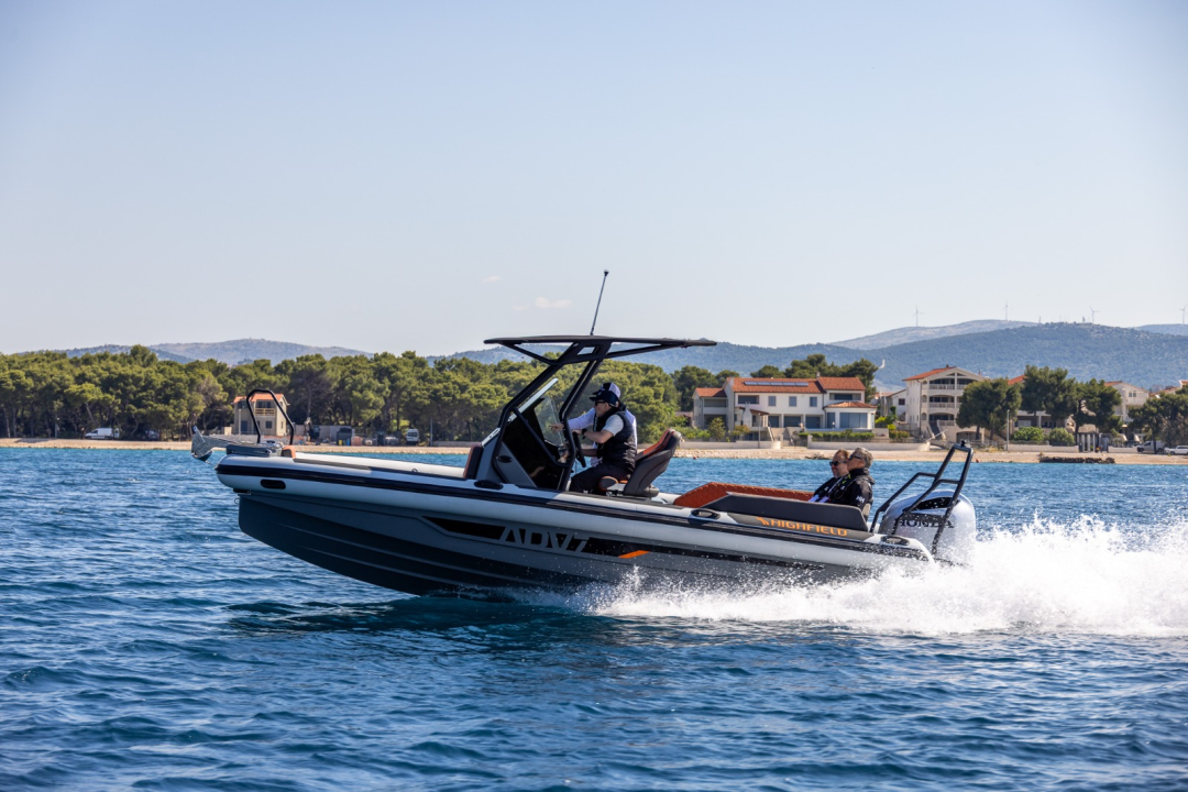 FOTO Šibenik domaćin ekskluzivnog testiranja Highfield plovila i International Press Daysa