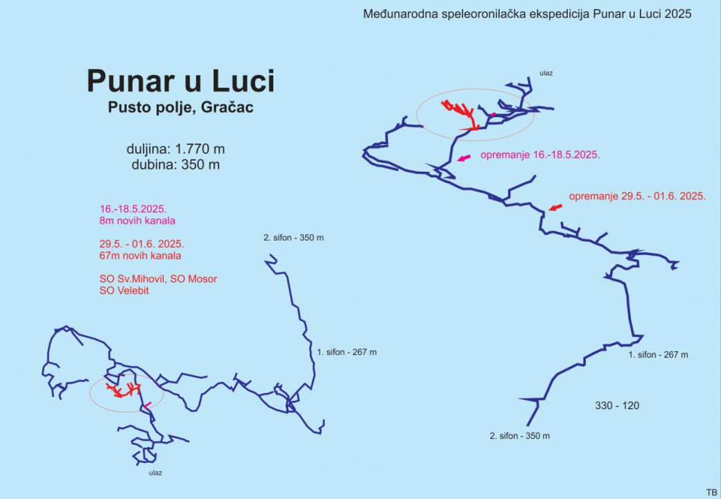 Šibenski speleolozi pripremaju jamu Punar za veliku međunarodnu speleoronilačku ekspediciju