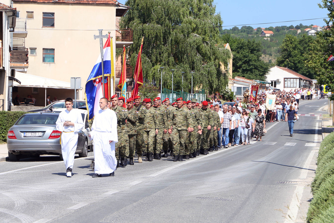 Biskup Rogić predvodio misno slavlje u Kninu povodom blagdana sv. Ante Padovanskog