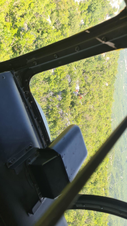 Helikopter HRZ-a sudjelovao u dramatičnoj akciji spašavanja promrzle osobe na Biokovu