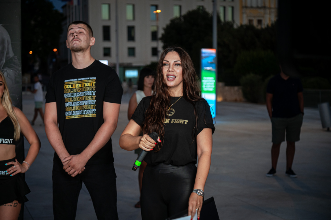 FOTO Pogledajte kako je izgledalo predstavljanje Golden Fight boraca na Poljani