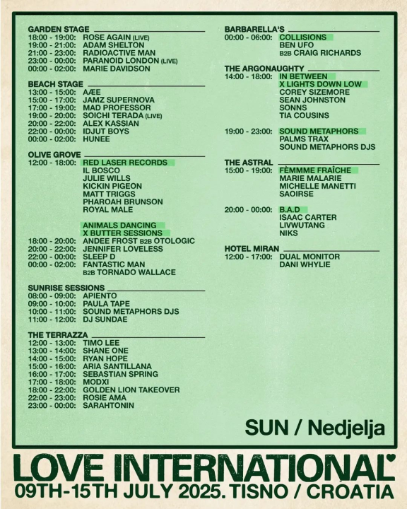 Tisno se sprema za jubilarno izdanje Love Internationala: Glazbena proslava desetljeća festivala i 20 godina Gardena