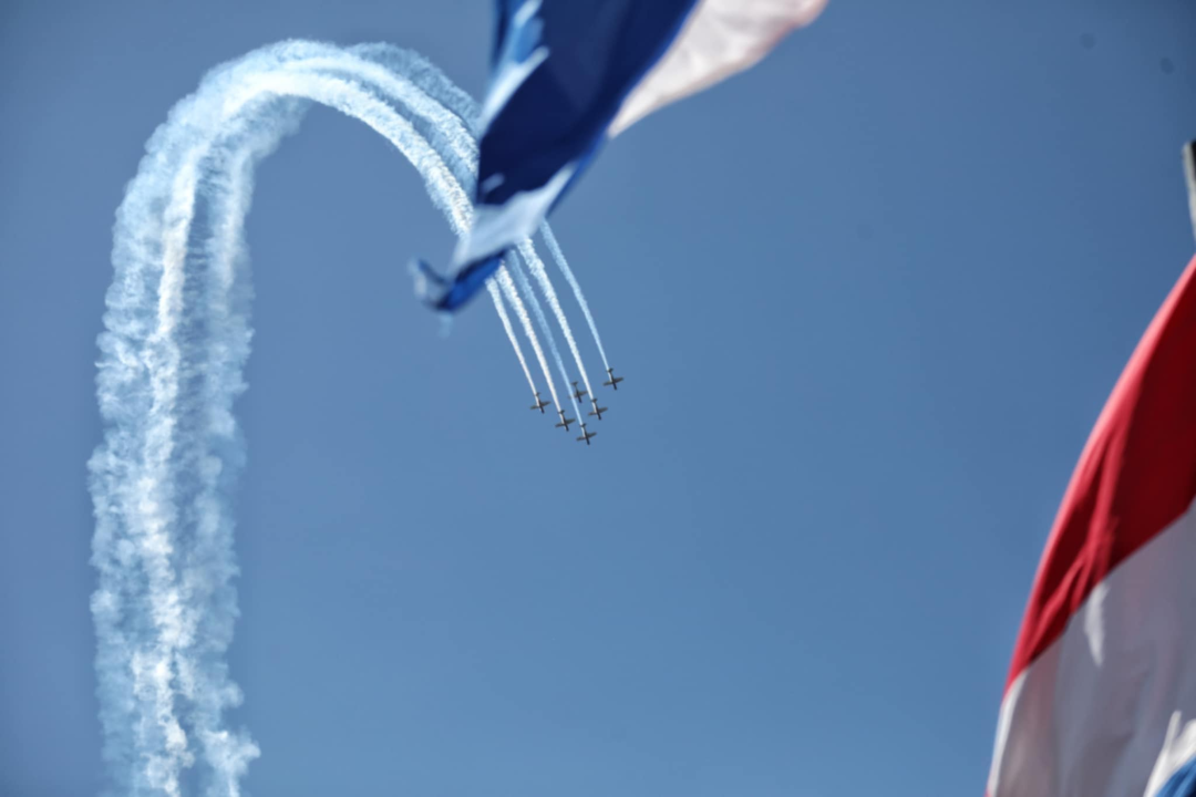 Impresivna 'Krila Oluje' i prelet Rafalea iznad Kninske tvrđave 