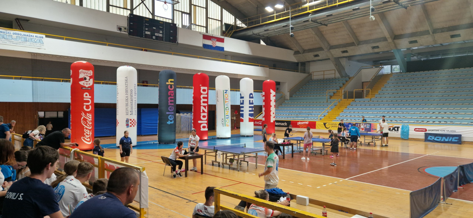 FOTO Tri šibenske stolnotenisačice pozvane u reprezentaciju Hrvatske