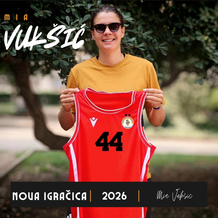 FOTO Košarkašica Mia Vukšić ponovno će igrati za Šibenik