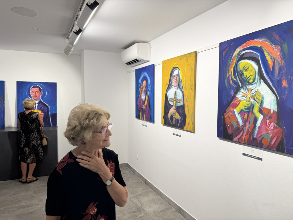 Izložba portreta hrvatskih svetaca i blaženika otvorena u galeriji Sv. Nikola Tavelić