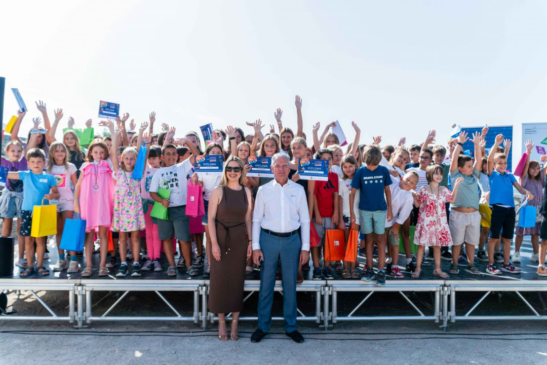 Gradonačelnik Burić podijelio 130 diploma mališanima s trećeg ljetnog kampa RaSTEM