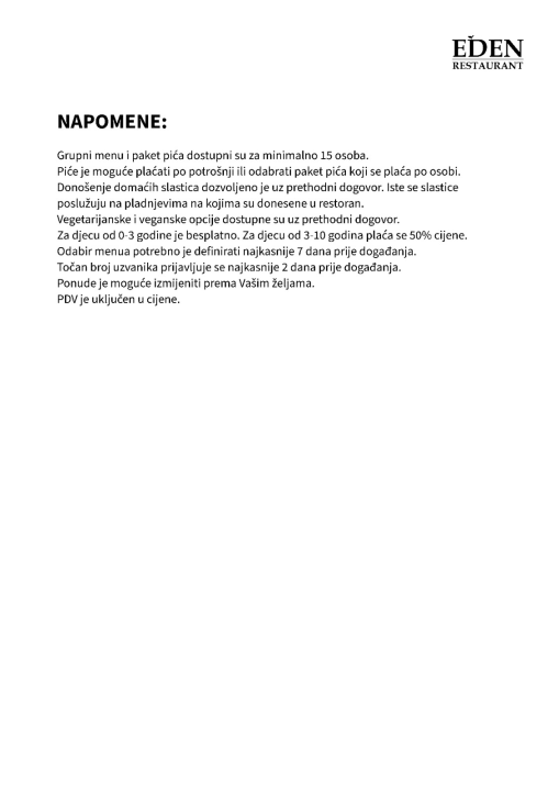 FOTO Restoran Eden u Vodicama – savršen izbor za svaku proslavu! 