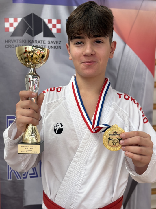 KK Okit najuspješniji klub Dalmatinske karate lige u Kaštelima