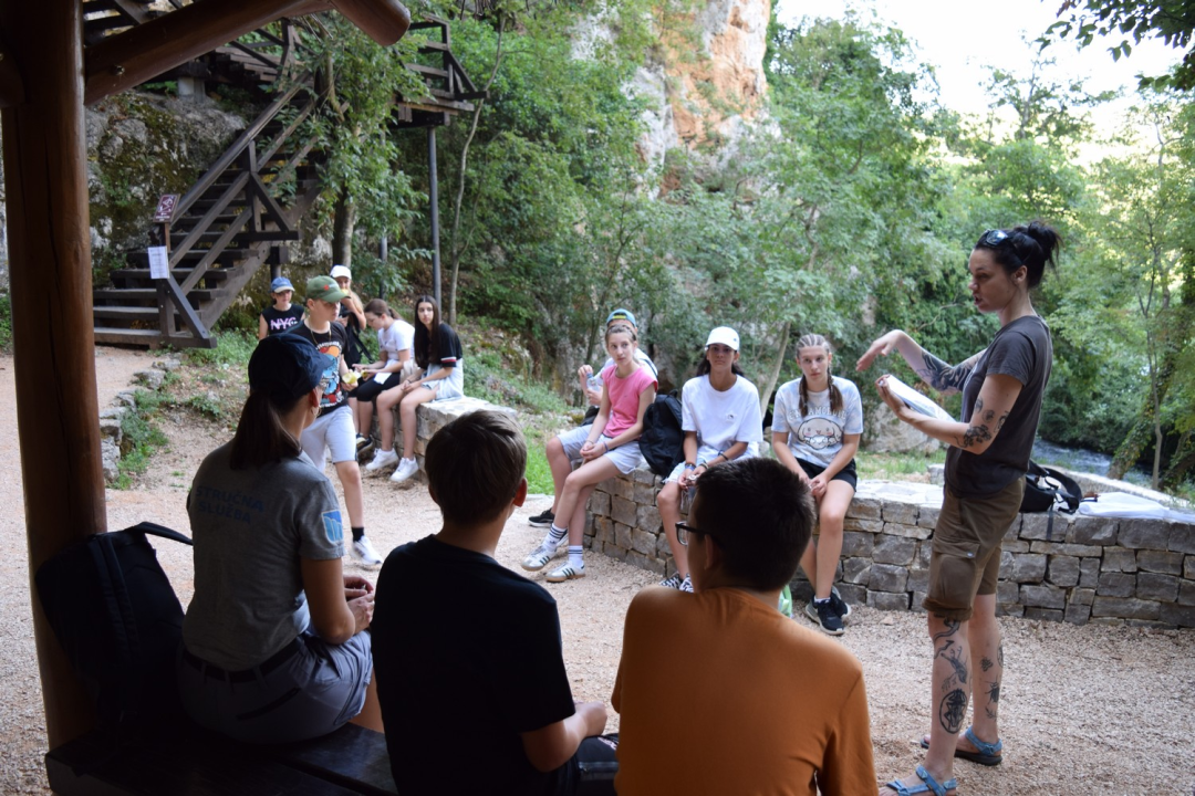 NP Krka prednjači u provođenju edukativnih programa za djecu i mlade