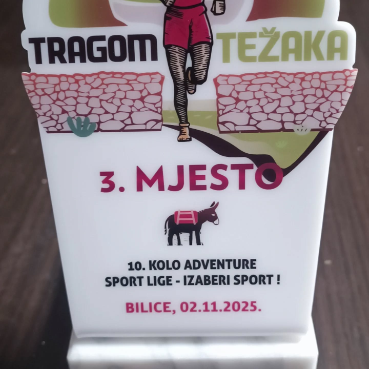 Članovi DVD-a Bilice i njihova mlađež osvojili 3. mjesto na trailu 