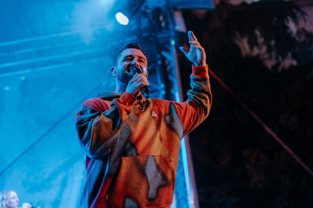 Matija Cvek na dočeku Nove godine u Perivoju Roberta Visianija