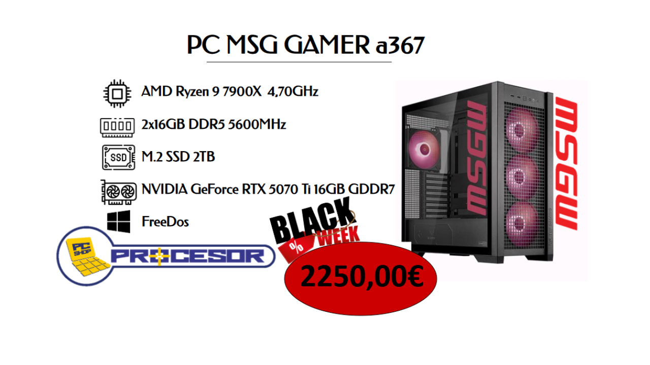 Iskoristite 'Black Week' ponudu u Procesoru: Tjedan velikih popusta na vrhunsku računalnu opremu