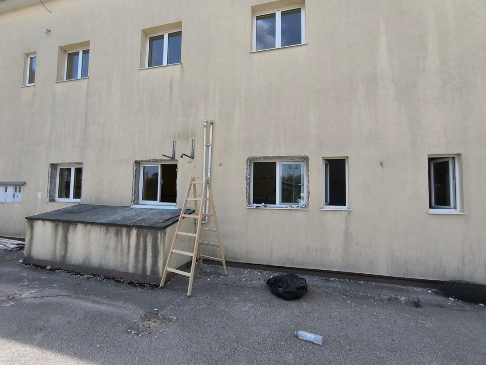 Radovi na tribunjskoj školi