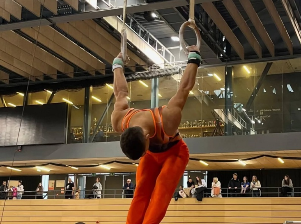 FOTO Šibenski gimnastičar Roko Zorić treći na Prvenstvu Hrvatske u višeboju