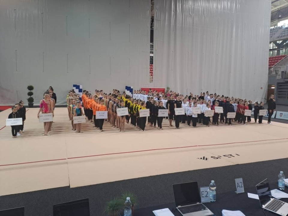 Uspješan nastup šibenskih gimnastičarki   na državnom prvenstvu