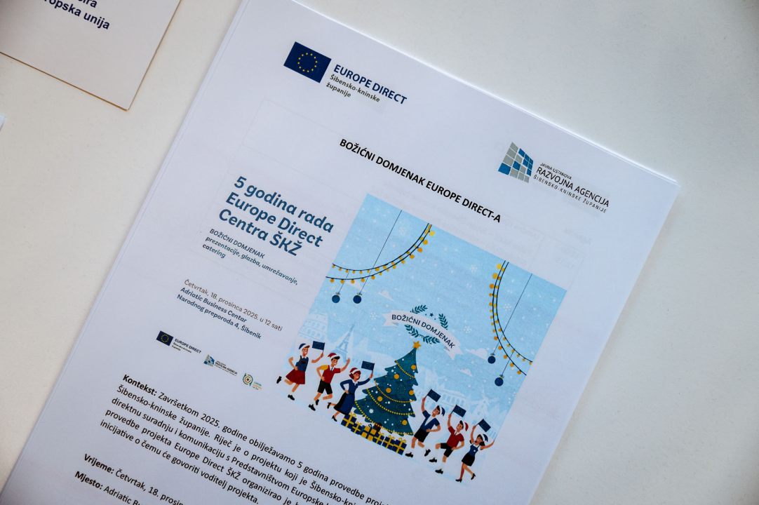 FOTO: Europe Direct Šibensko-kninske županije obilježio 5 godina uspješnog djelovanja!