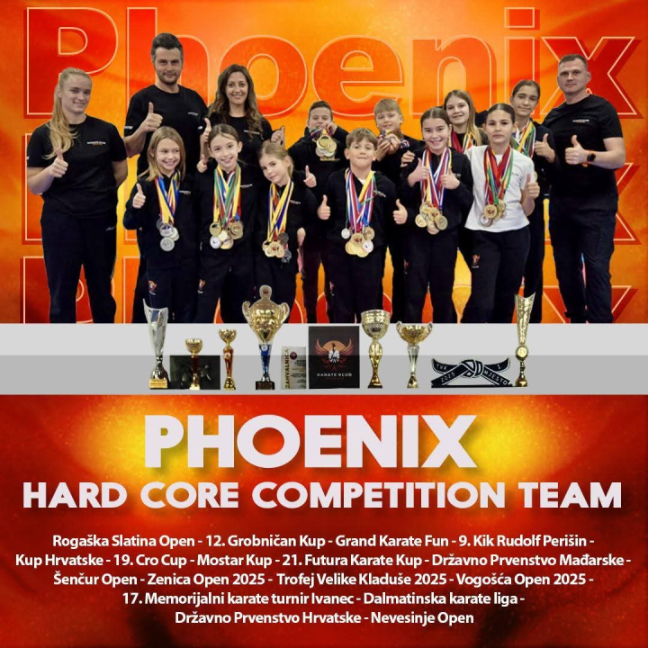 FOTO Karataši Phoenixa ove godine do 289 medalja, uz dodatne vrijednosti koje prate sport