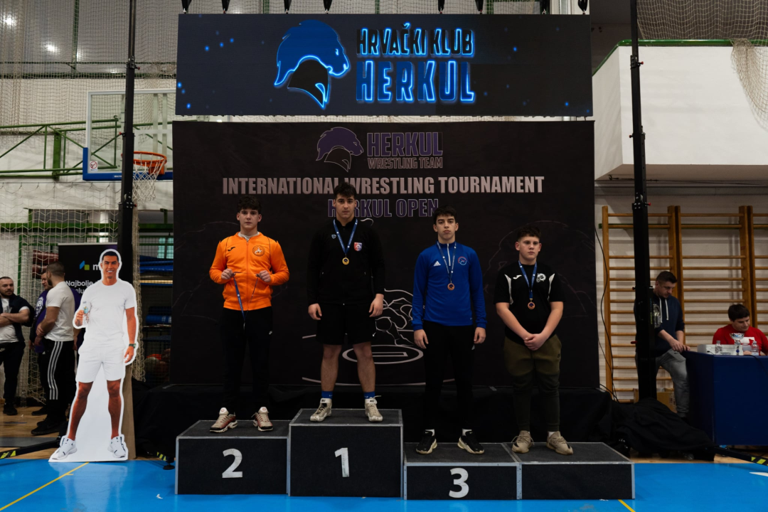 Šibenik predstavljalo 19 hrvača na međunarodnom Herkul open turniru u Zagrebu