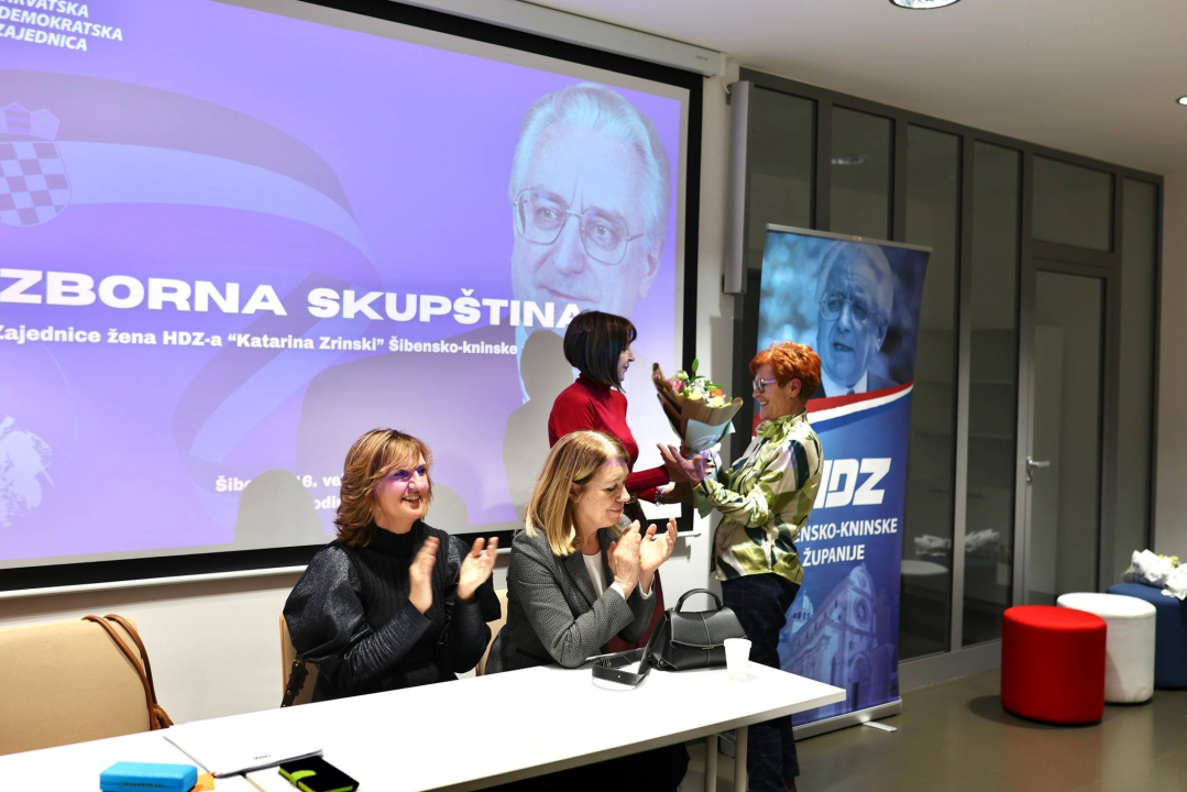 FOTO Maja Morić Kulušić nova predsjednica Zajednice žena HDZ-a Šibensko-kninske županije