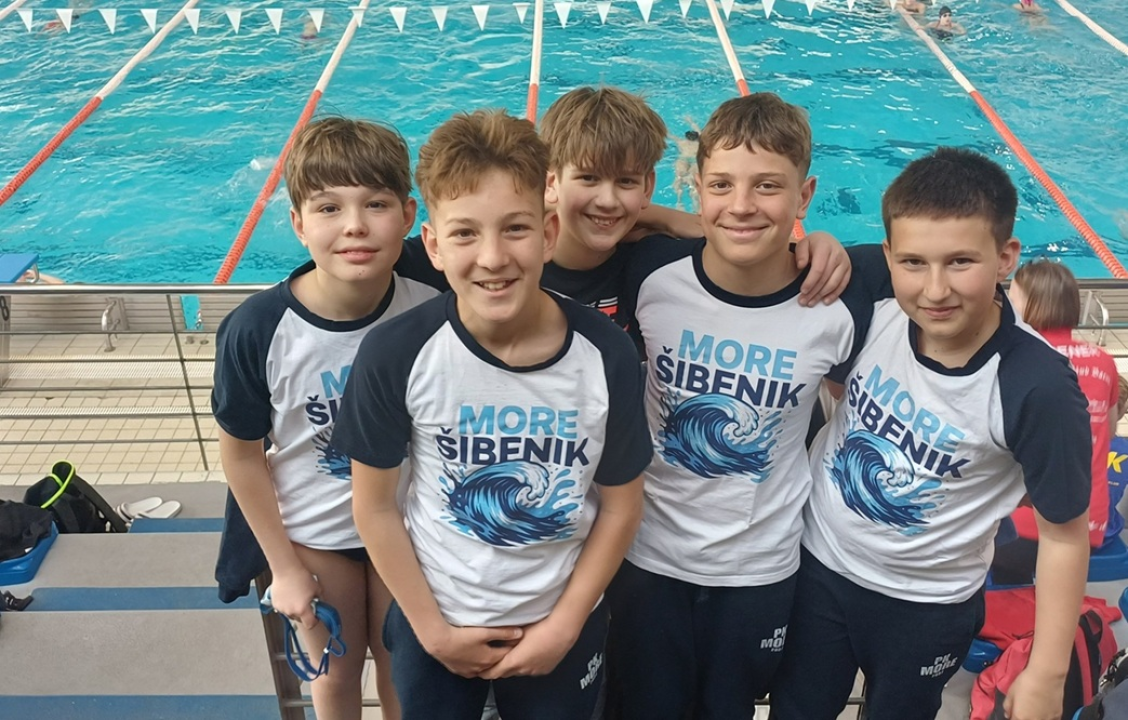 FOTO Dvije medalje za plivače Mora na mitingu 'Sveti Patrik'