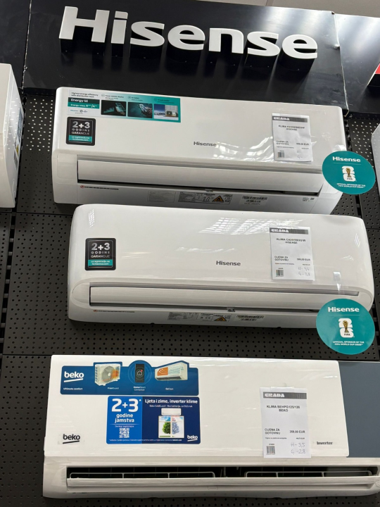 Opremate dom ili apartman? Građa donosi veliku akciju na sve Gorenje i Hisense uređaje!