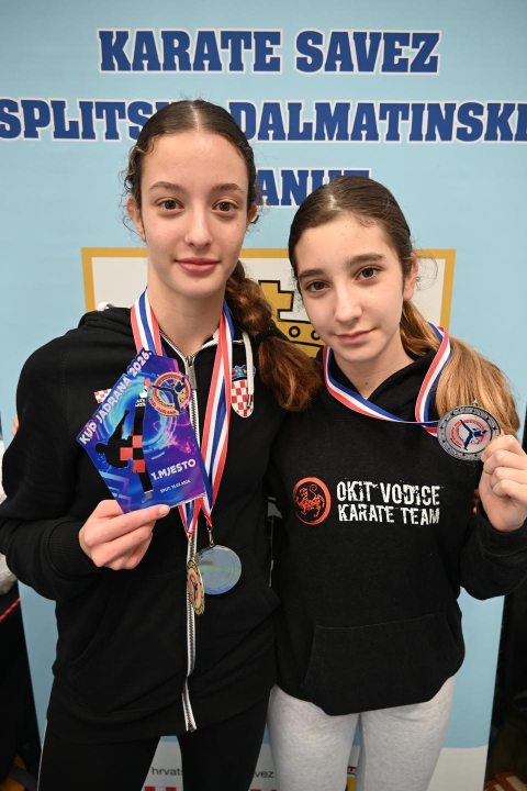 Karate klub 'Okit Vodice' najbolji na Kupu Jadrana u Splitu