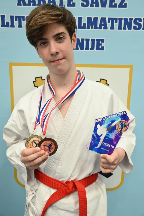 Karate klub 'Okit Vodice' najbolji na Kupu Jadrana u Splitu