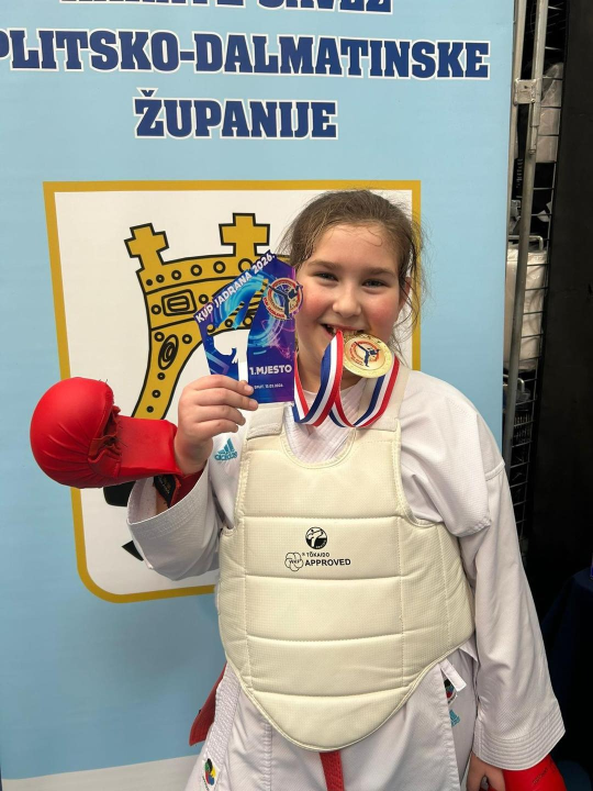 Karate klub 'Okit Vodice' najbolji na Kupu Jadrana u Splitu