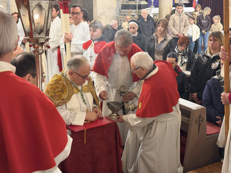 Veliki četvrtak u katedrali sv. Jakova