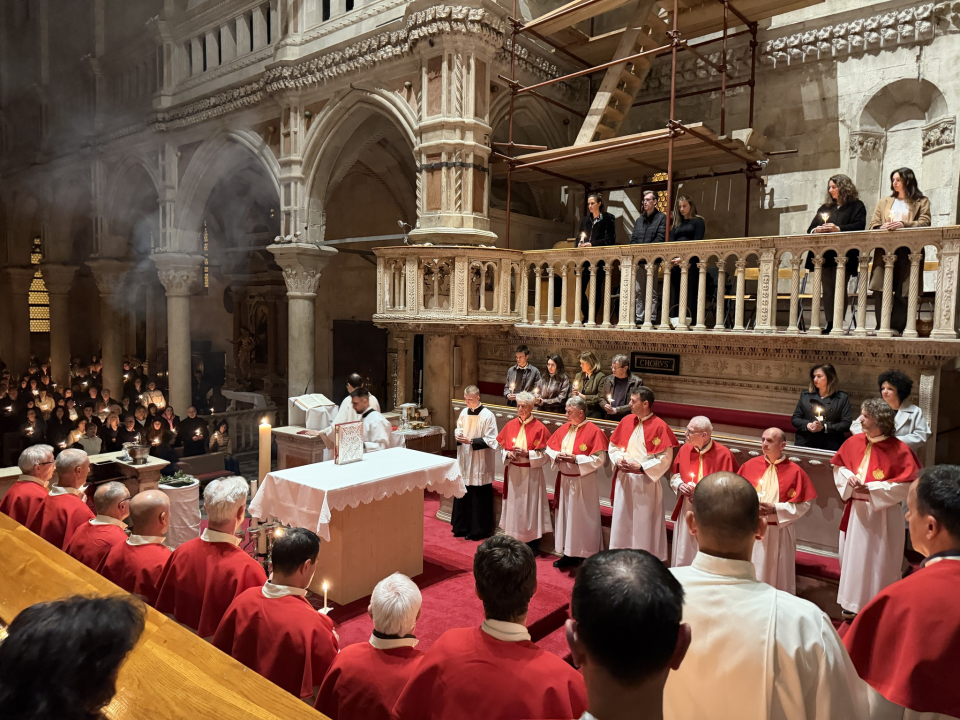 FOTO Vazmeno bdijenje u šibenskoj katedrali: Govoriti o Uskrsnuću znači tepati