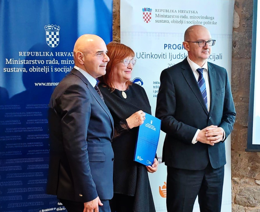 Udruzi Kamenčići dodijeljena bespovratna sredstva: Svečano potpisivanje ugovora održano u Splitu