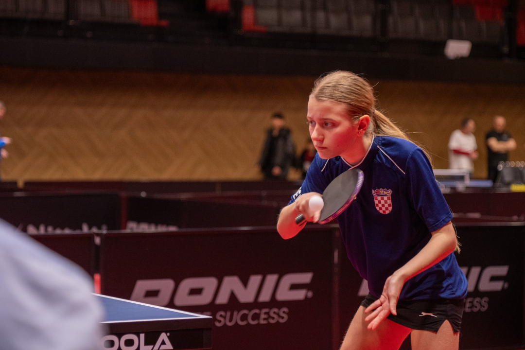 FOTO Mlađe juniorke Stolnoteniskog kluba Šibenik druge u državi, Katja Mandić u paru prvakinja Hrvatske