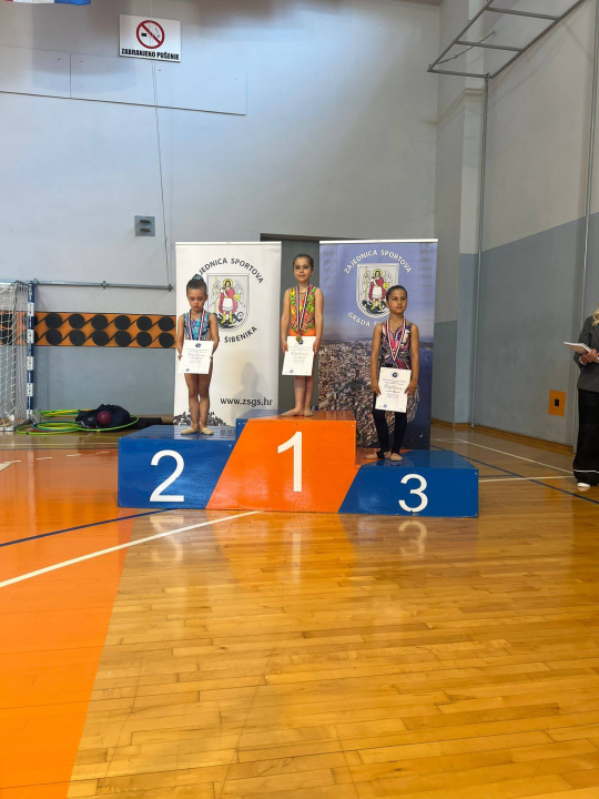 FOTO Ritmičarke Šibenik-Dalmacije domaćinstvo kvalifikacija regije Jug okrunile sa šest zlata