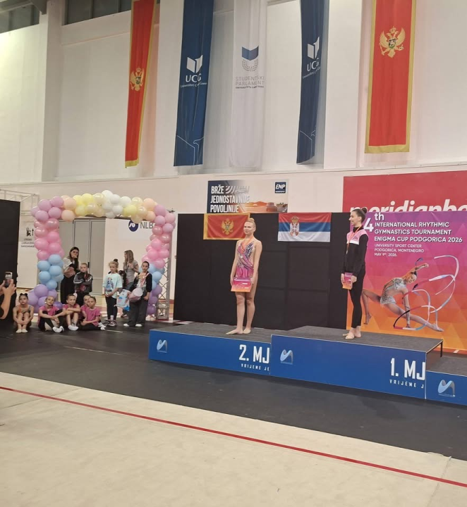 Šibenske gimnastičarke izvrsne na natjecanju u Crnoj Gori