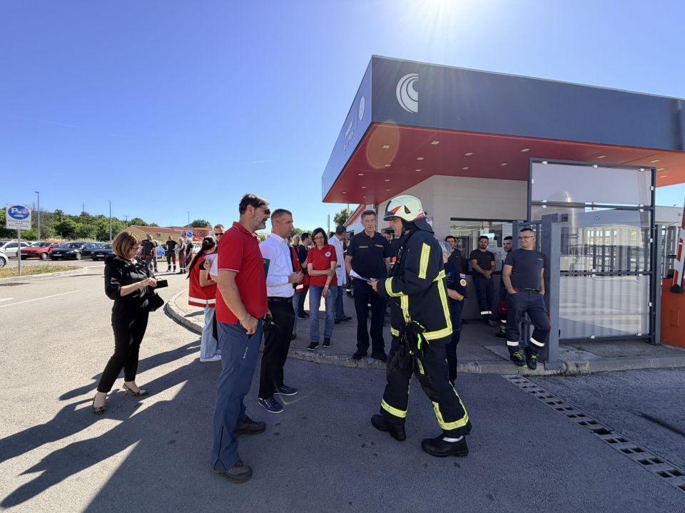  Održana koordinirana vježba žurnih službi u Drnišu