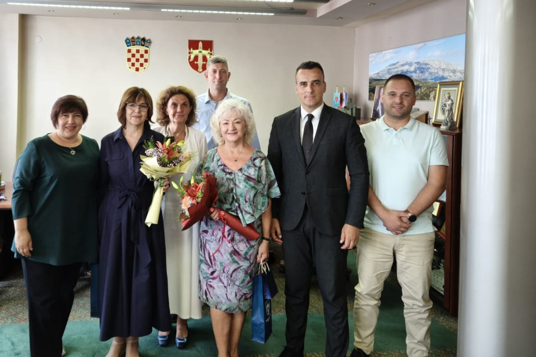 U Županiji održan prijem za Mercedes Konsu i Ceciliju Tolo uoči odlaska u mirovinu