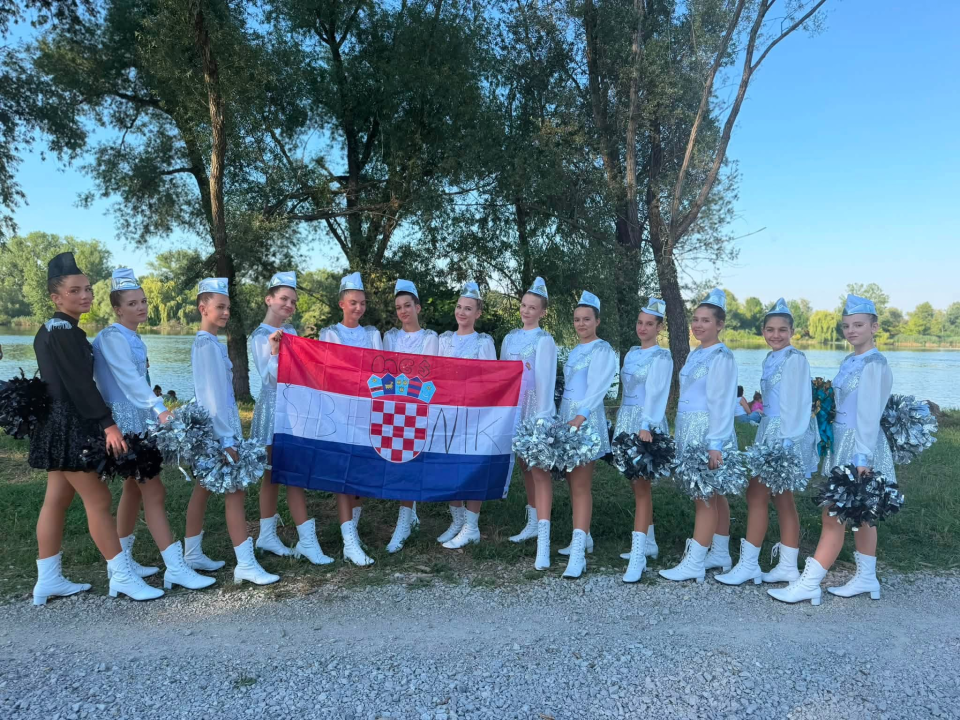 FOTO Šibenske mažoretkinje nastupile na Europskom prvenstvu