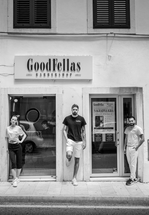 FOTO GoodFellas Barbershop otvorio vrata u Šibeniku: Iskusni barberi, vrhunska usluga i prilika za osvajanje iPhonea 17