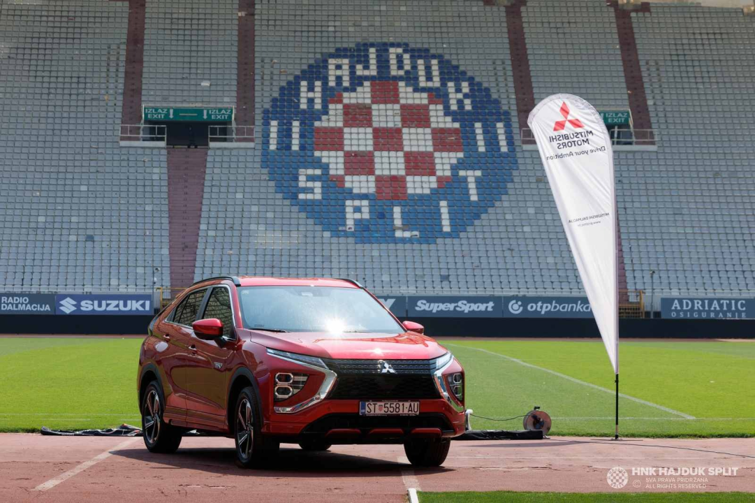 Mitsubishi Dalmacija novi je sponzor Hajduka i partner u kategoriji mobilnosti