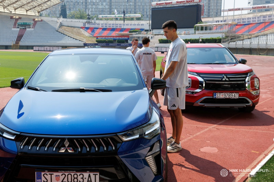 Mitsubishi Dalmacija novi je sponzor Hajduka i partner u kategoriji mobilnosti