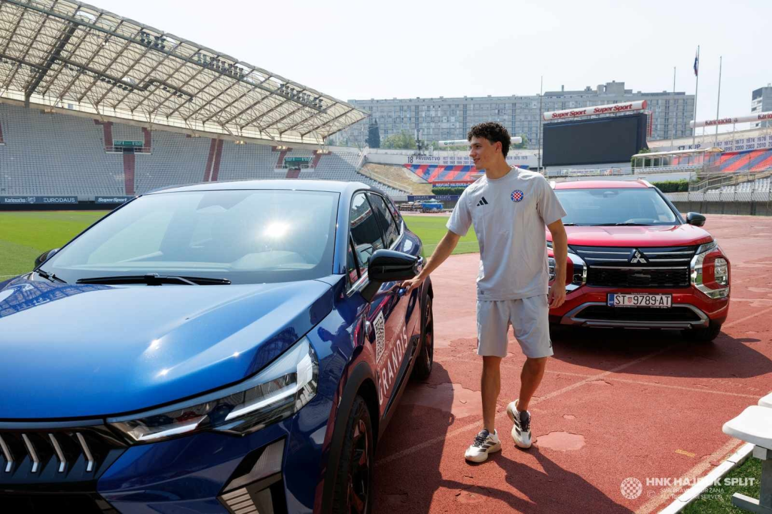 Mitsubishi Dalmacija novi je sponzor Hajduka i partner u kategoriji mobilnosti