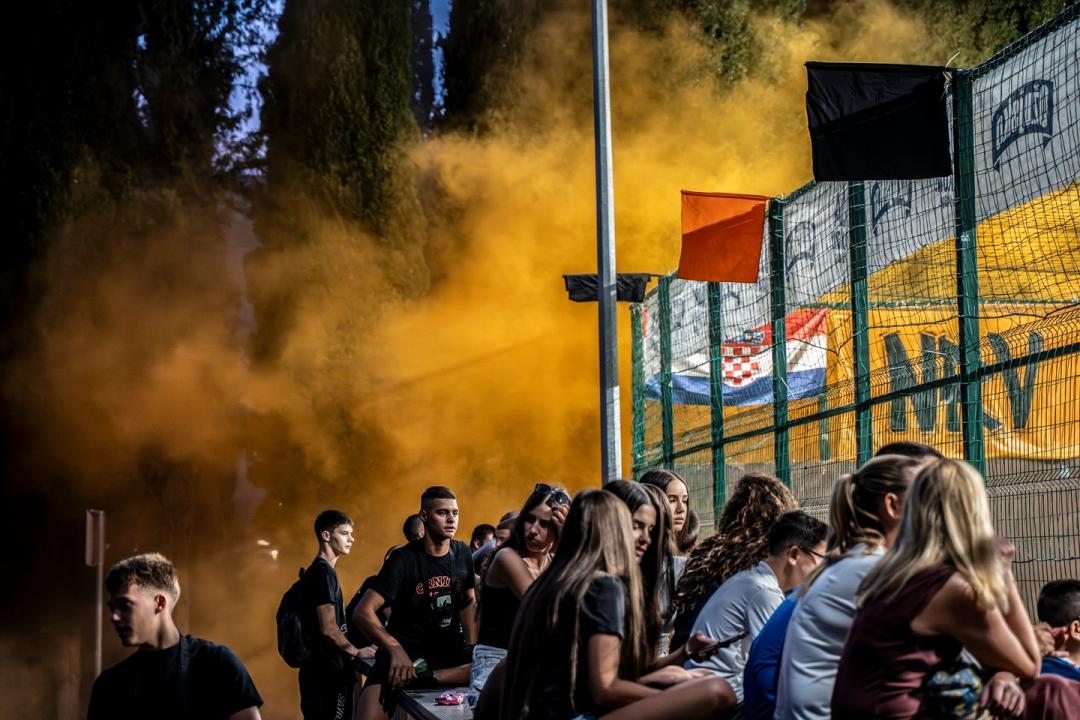 FOTO Grupna faza funcutskog turnira: Djeca s Rokića priča dana, borba s kišom, donacija DVD-u Šibenik