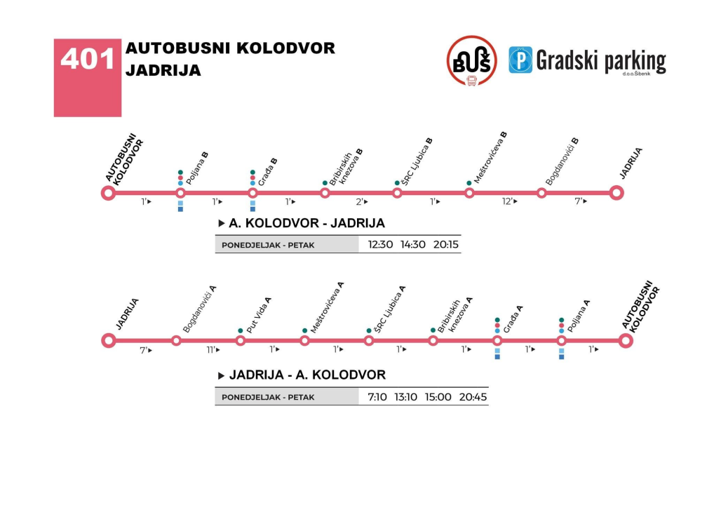 Jesenski vozni red gradskih i prigradskih autobusnih linija